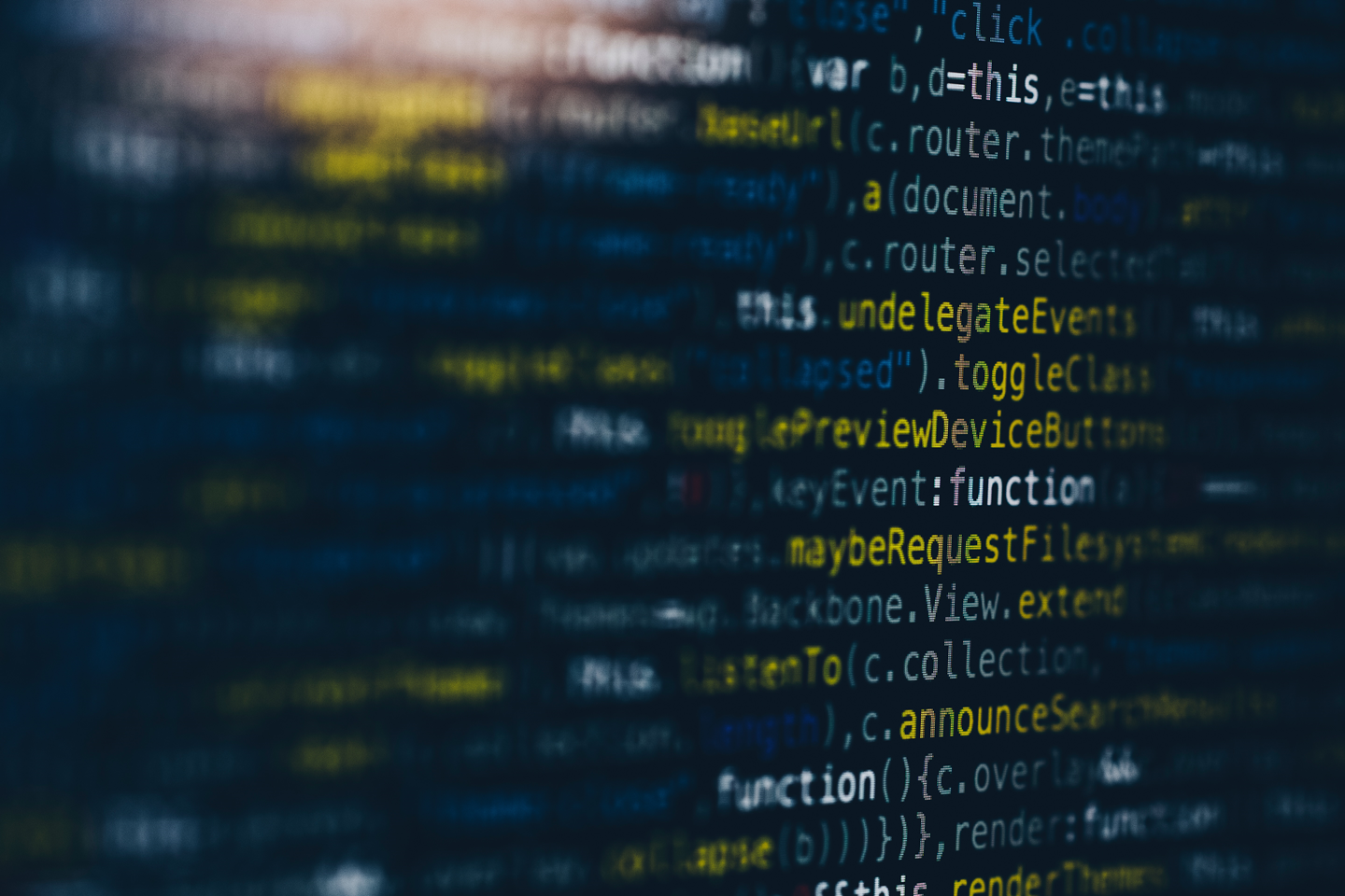 Image of a computer screen with color-coded Java