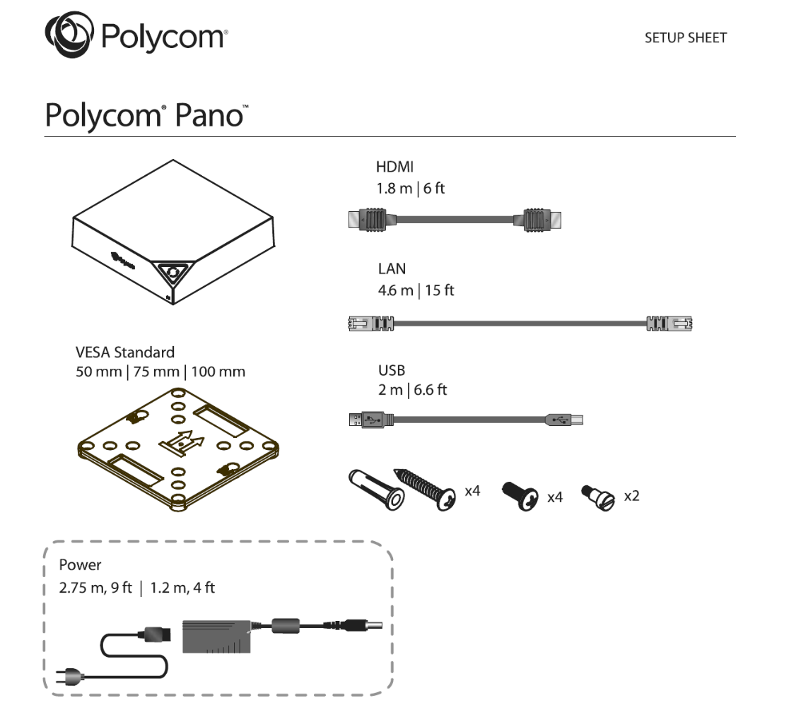 Polycom setup guide cover